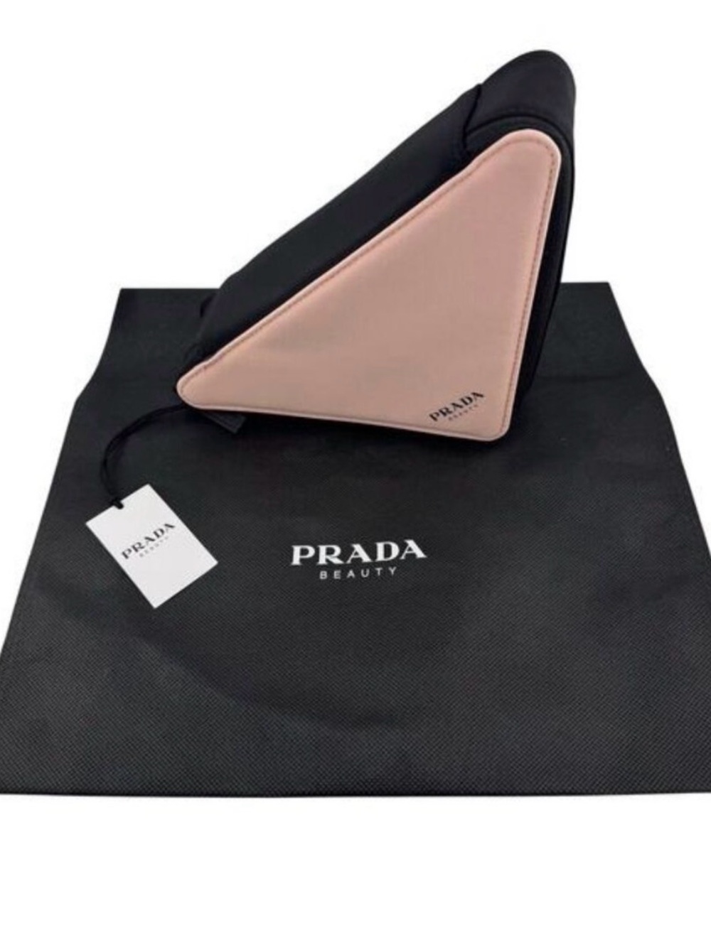 Prada Triangle Cosmetic Beauty Pouch
